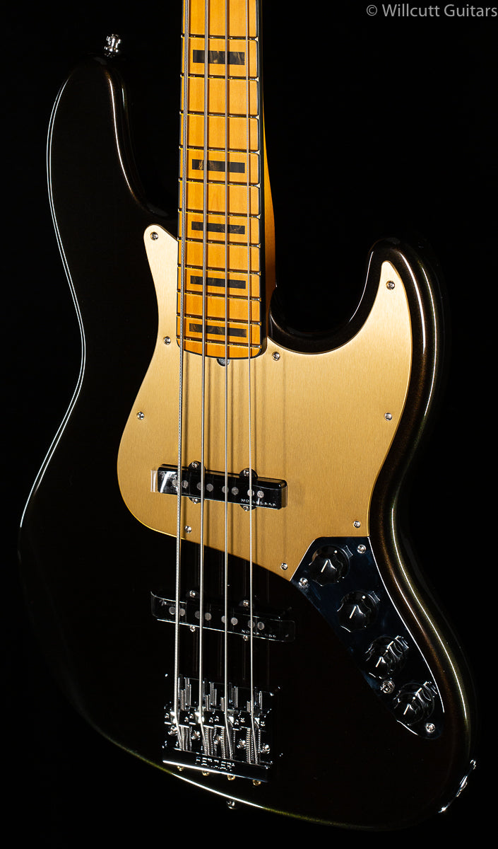Fender American Ultra Jazz Bass®, Maple Fingerboard, Texas Tea