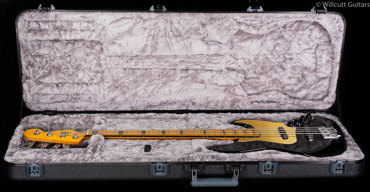 Fender American Ultra Jazz Bass®, Maple Fingerboard, Texas Tea