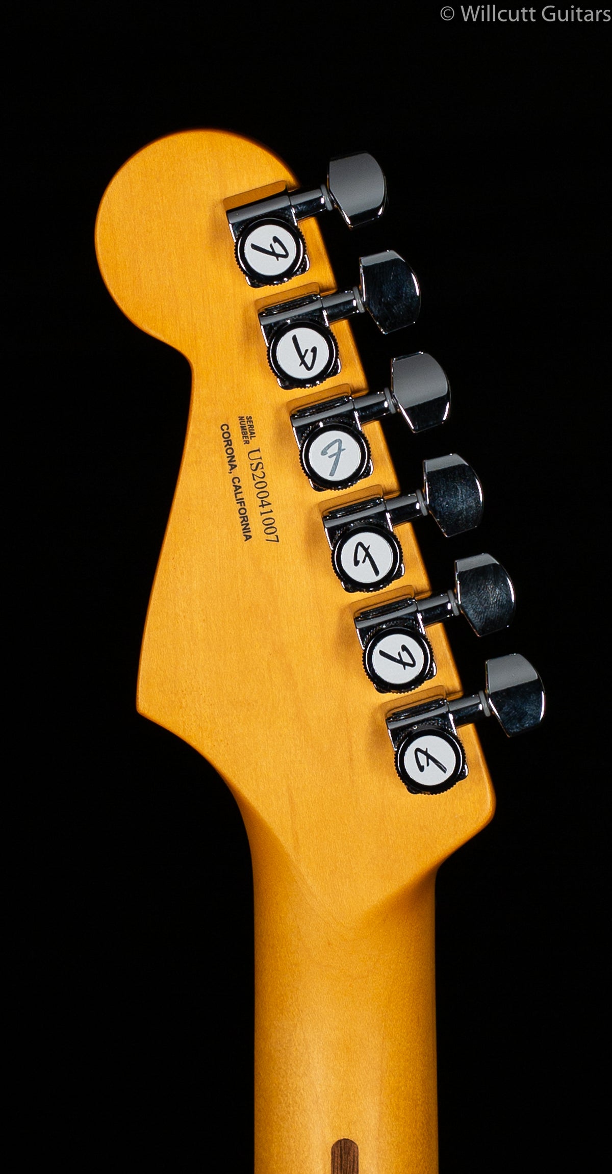 Fender American Ultra Stratocaster Arctic Pearl Rosewood Fingerboard