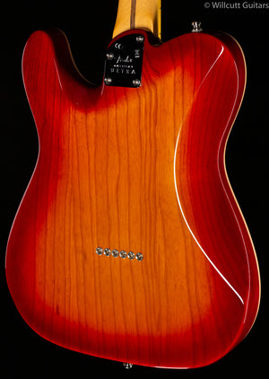 Fender American Ultra Telecaster Plasma Red Burst (092)