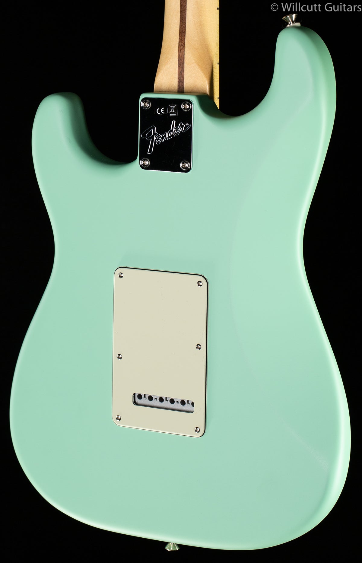 Fender American Performer Stratocaster HSS Satin Surf Green
