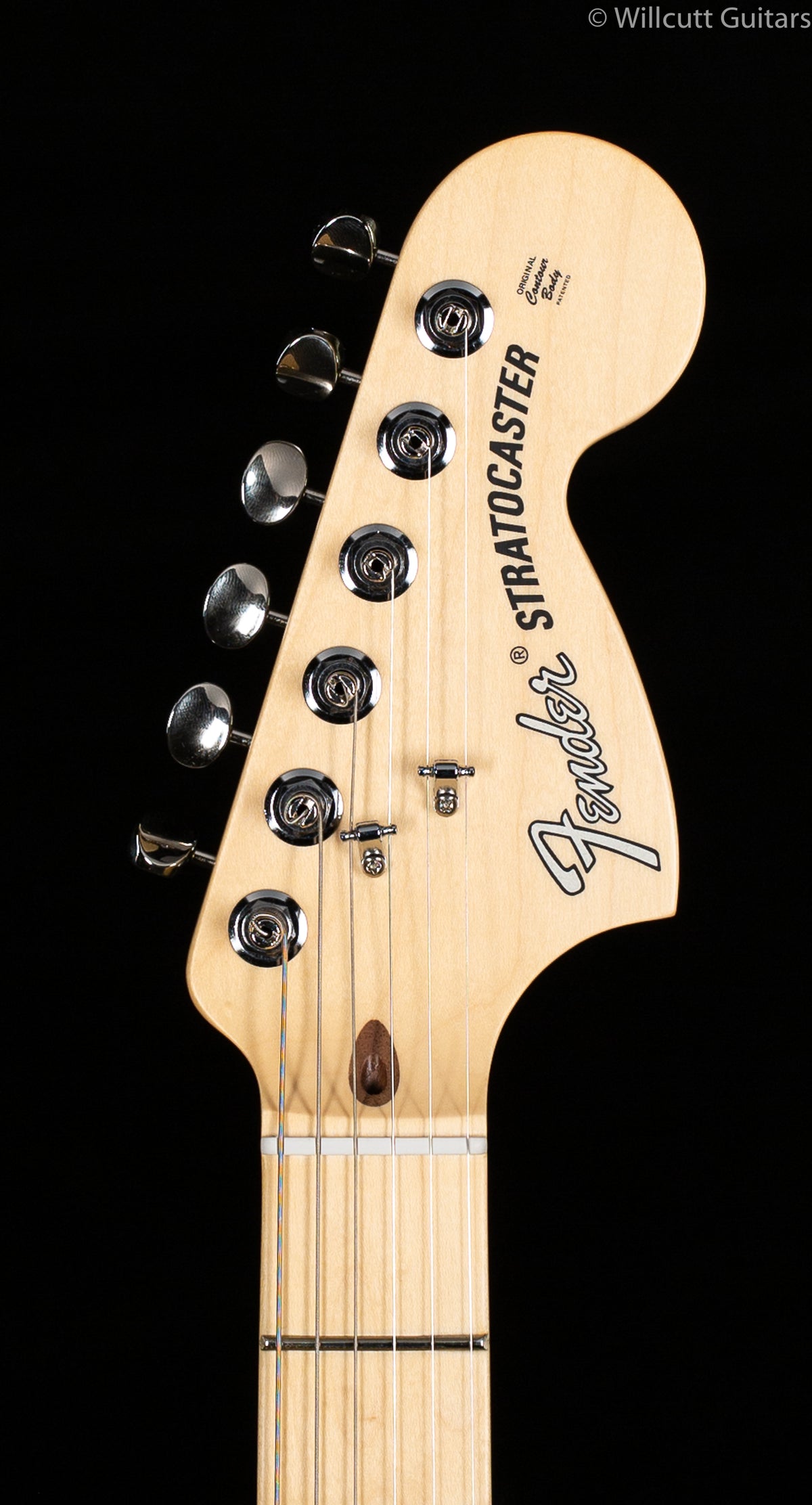 Fender American Performer Stratocaster HSS Satin Surf Green