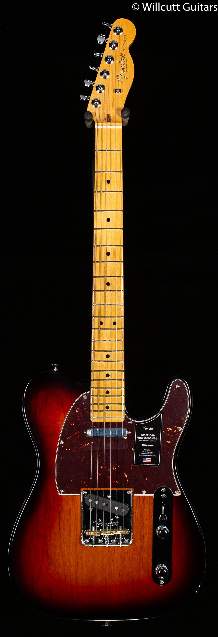 Fender American Professional II Telecaster 3-Color Sunburst DEMO