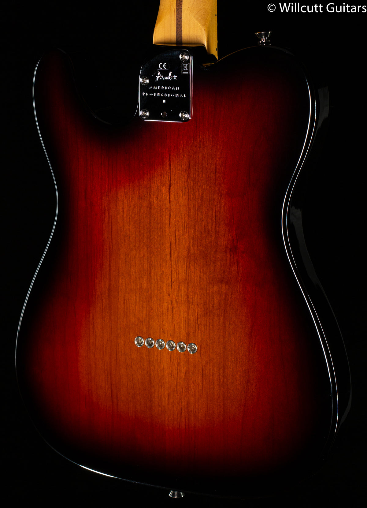 Fender American Professional II Telecaster 3-Color Sunburst DEMO