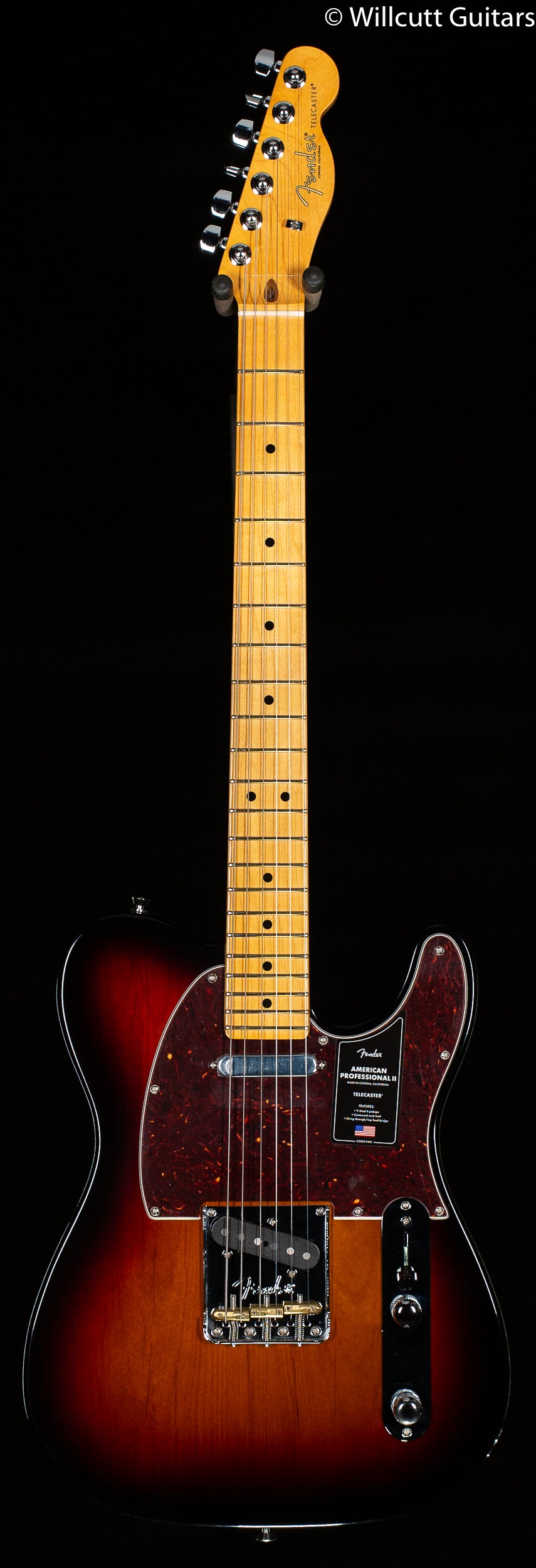 Fender American Professional II Telecaster 3-Color Sunburst DEMO