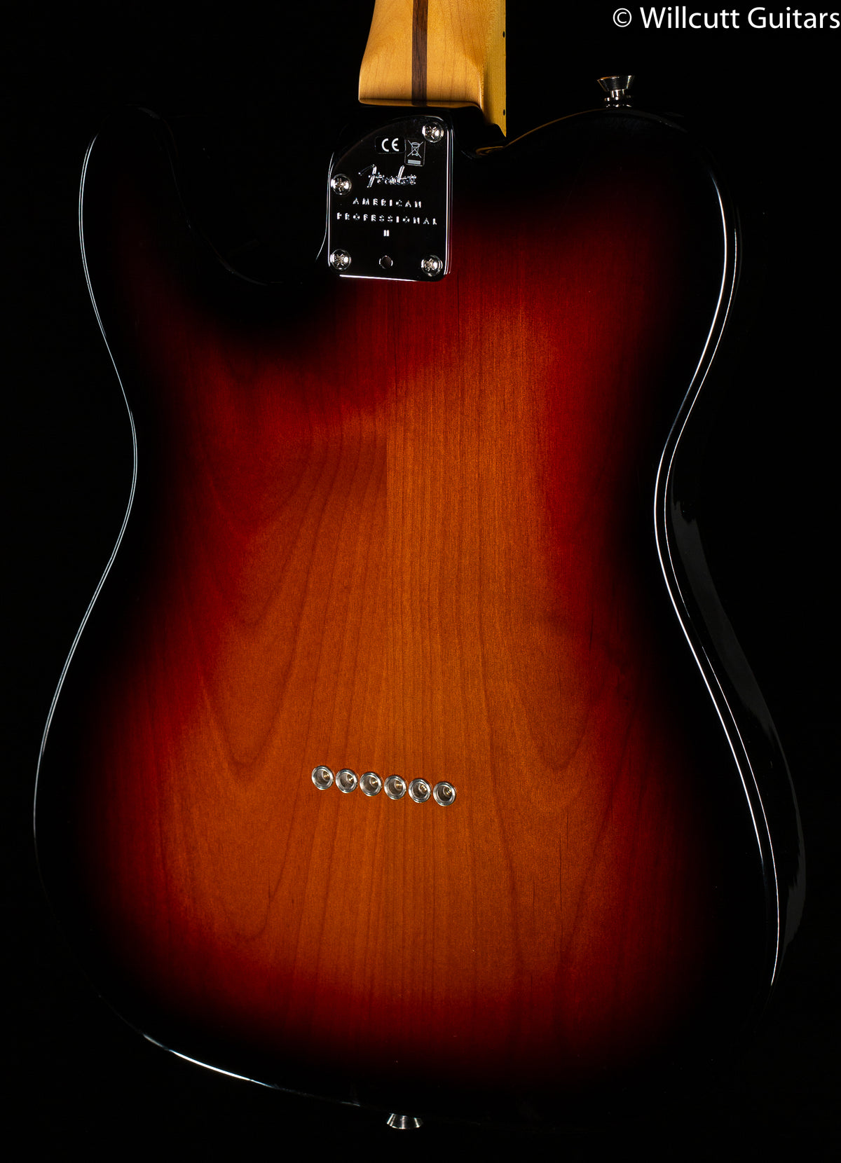 Fender American Professional II Telecaster 3-Color Sunburst DEMO