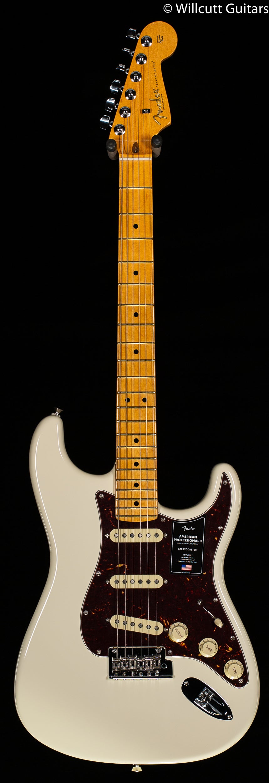 Fender American Professional II Stratocaster Maple Fingerboard Olympic White (227)