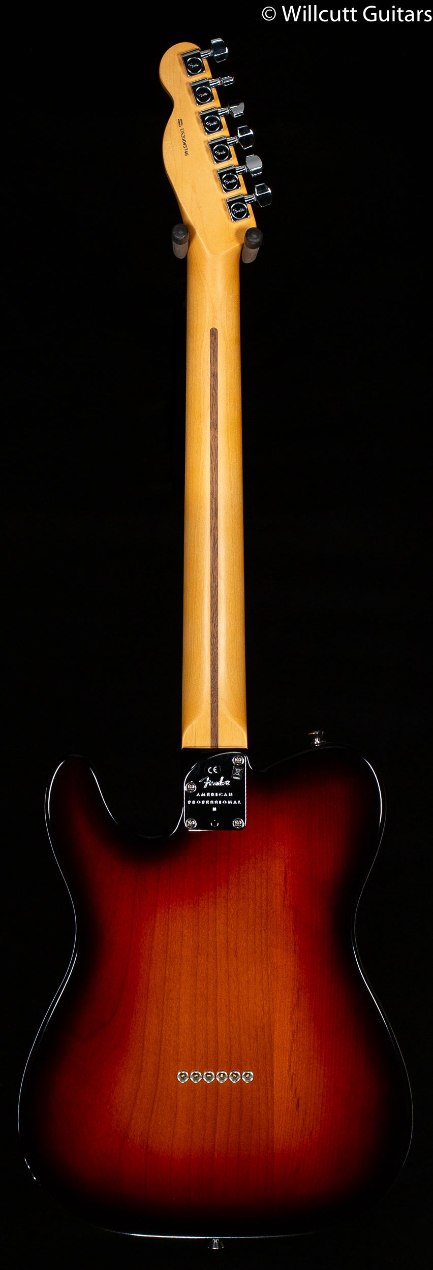 Fender American Professional II Telecaster 3-Color Sunburst DEMO