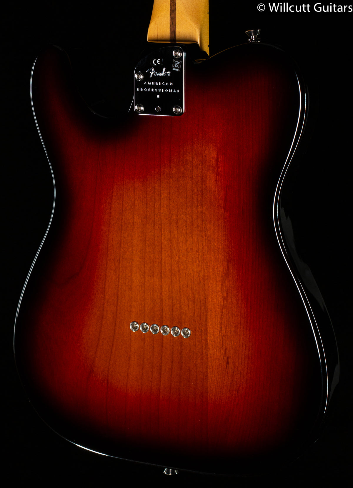 Fender American Professional II Telecaster 3-Color Sunburst DEMO