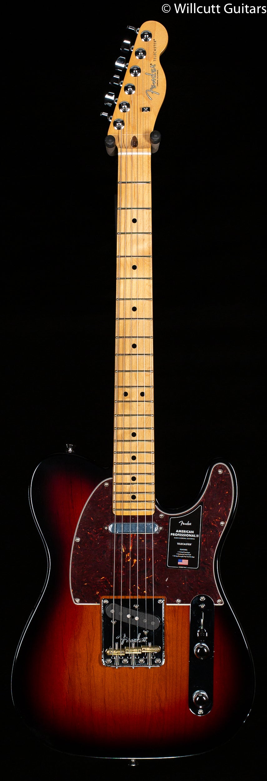 Fender American Professional II Telecaster 3-Color Sunburst DEMO