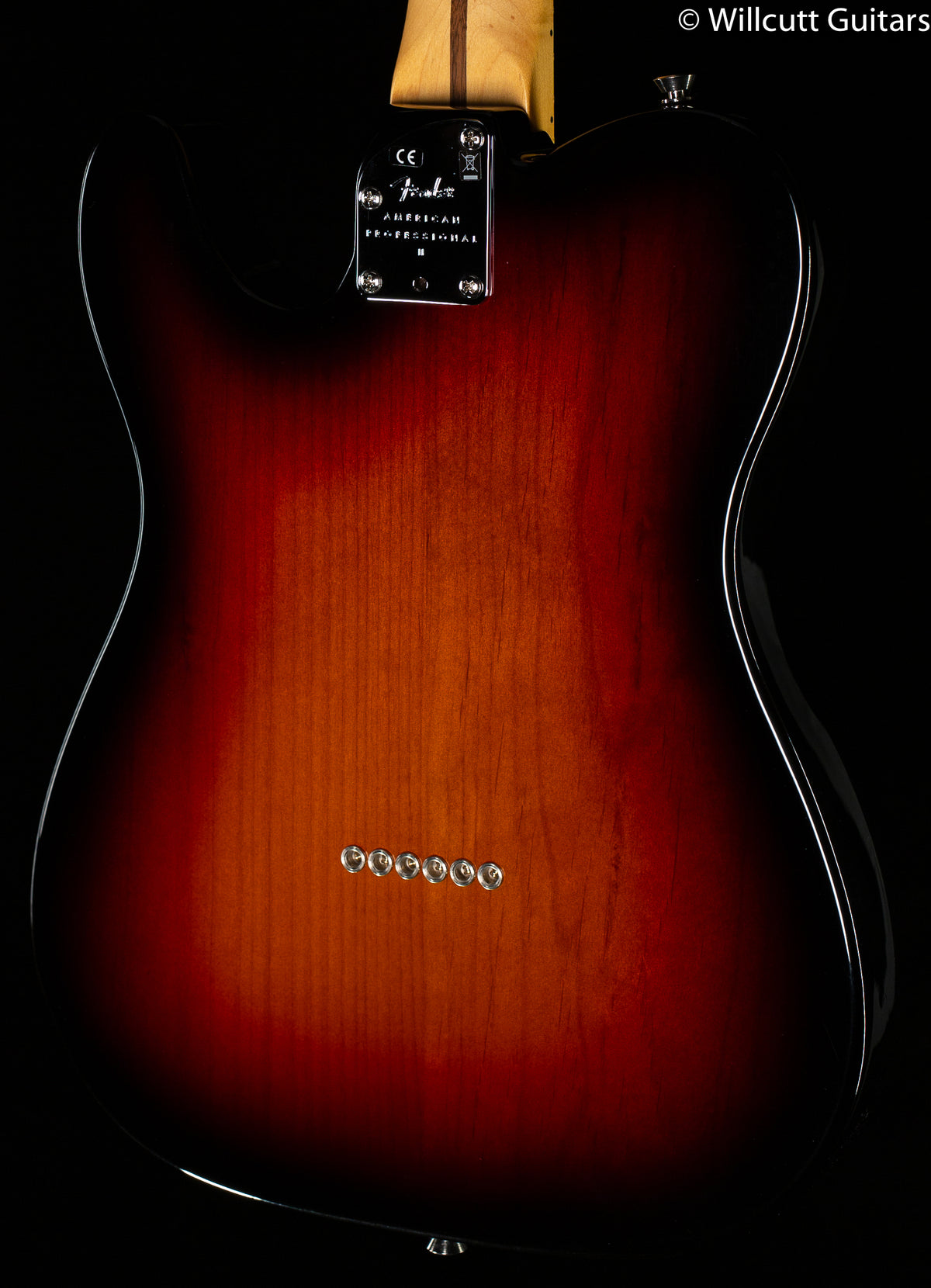 Fender American Professional II Telecaster 3-Color Sunburst DEMO