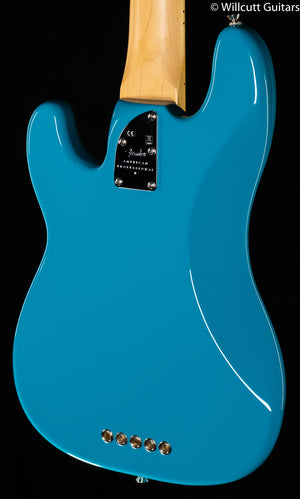 Fender American Professional II Precision Bass V Miami Blue Maple Fingerboard