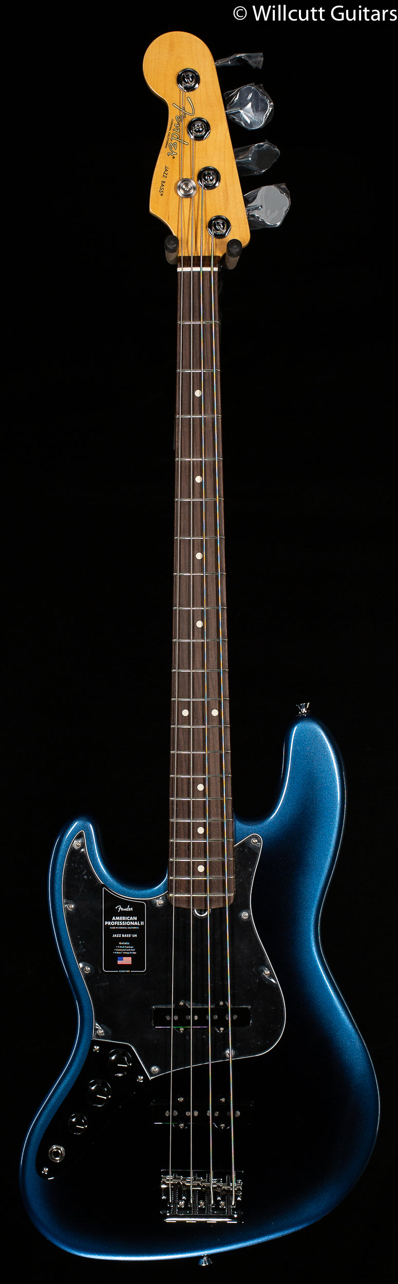 Fender American Professional II Jazz Bass Left-Hand Dark Night Rosewood Fingerboard