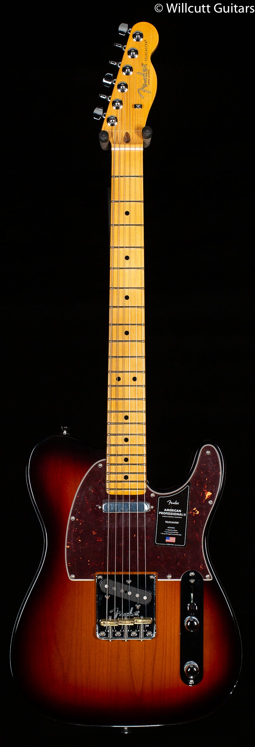 Fender American Professional II Telecaster 3-Color Sunburst DEMO