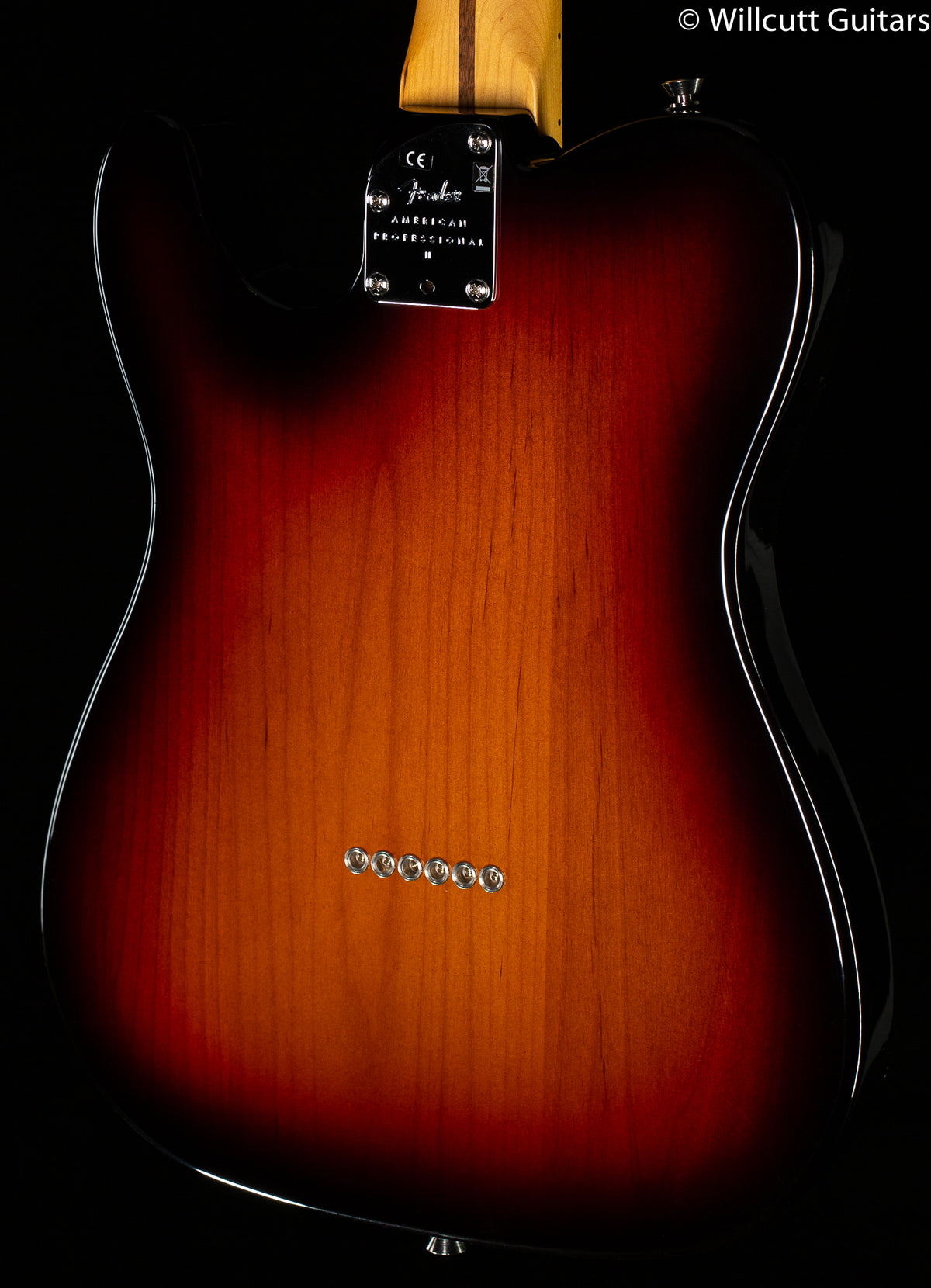 Fender American Professional II Telecaster 3-Color Sunburst DEMO