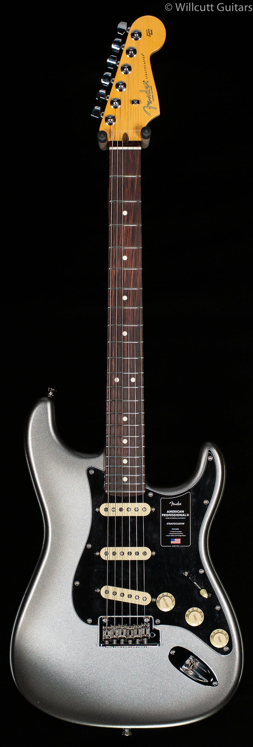 Fender American Professional II Stratocaster Mercury Rosewood Fingerboard