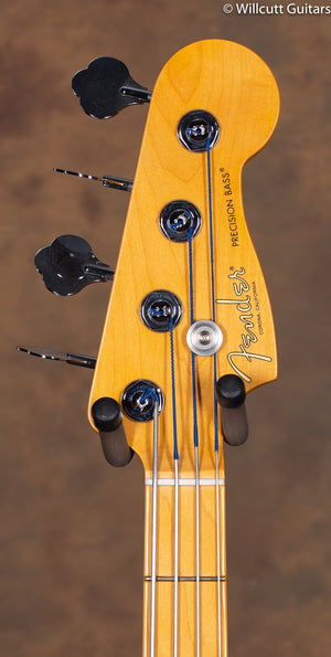 Fender American Professional II Precision Bass Black Maple USED