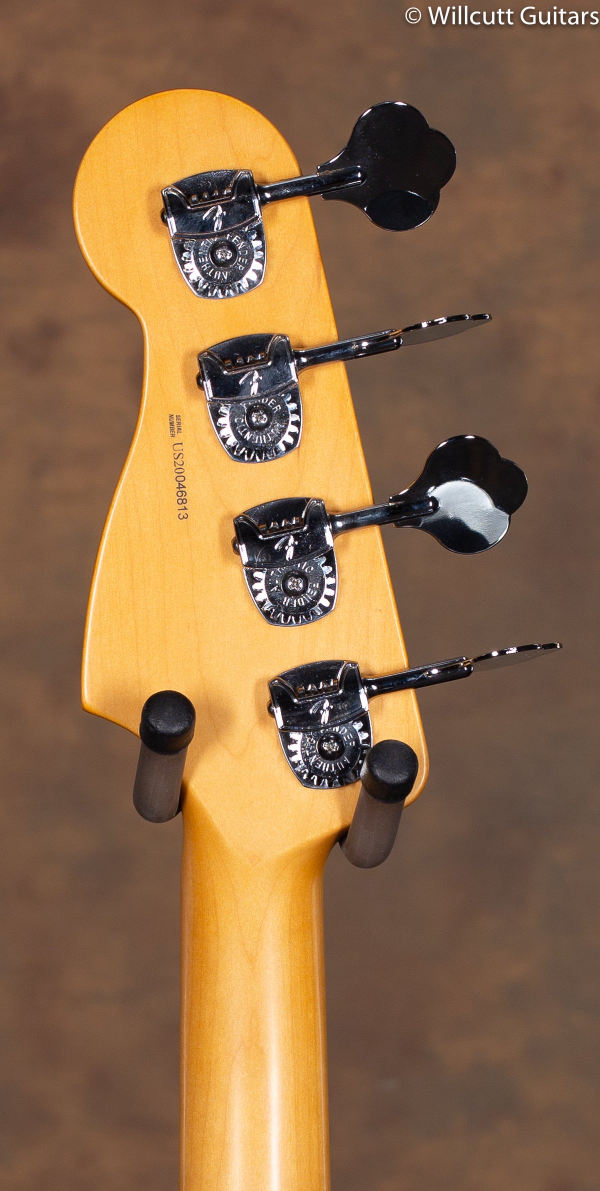 Fender American Professional II Precision Bass Black Maple USED