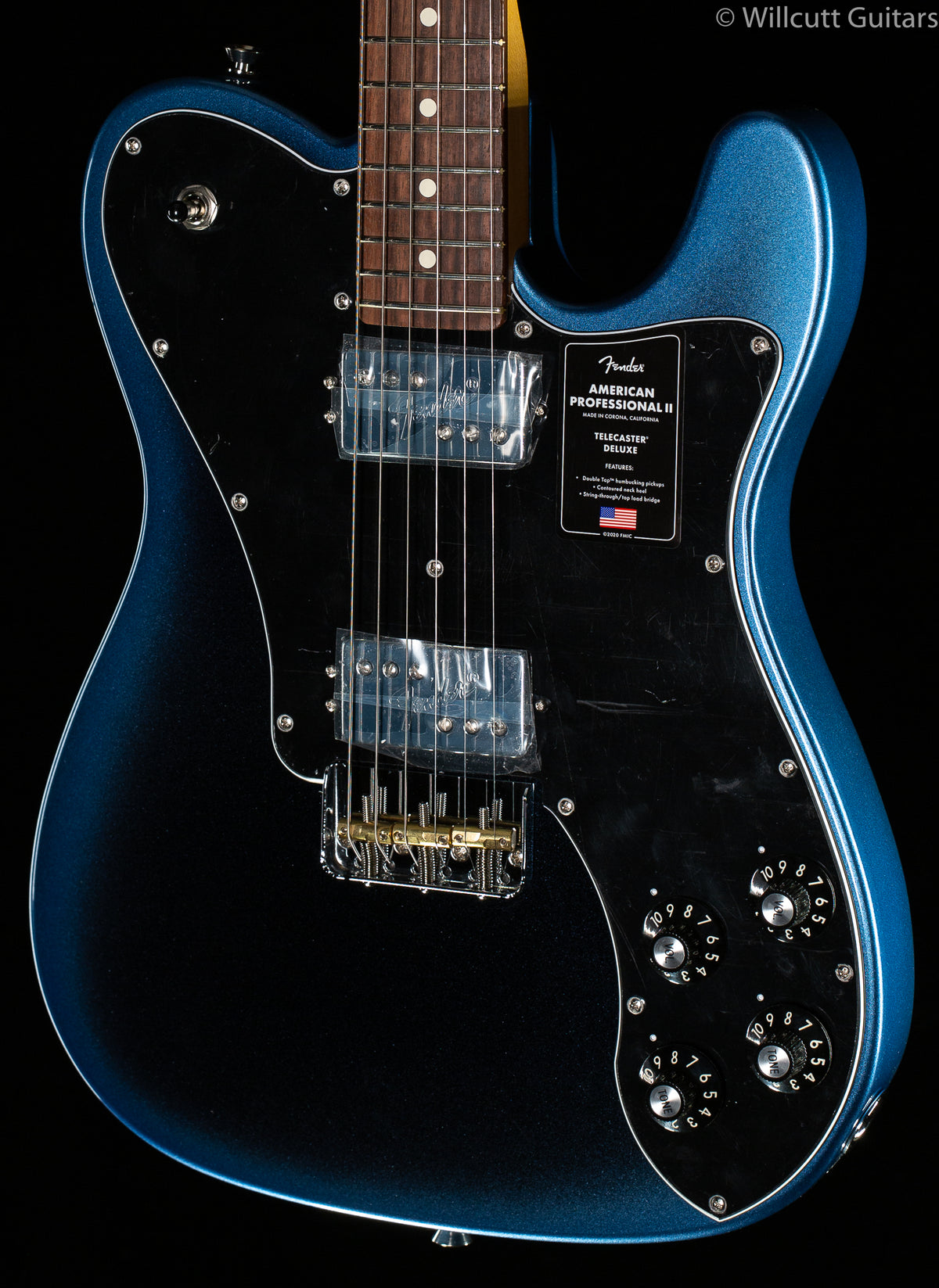 Fender American Professional II Telecaster Deluxe Dark Night Rosewood Fingerboard