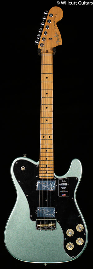 Fender American Professional II Telecaster® Deluxe, Maple Fingerboard, Mystic Surf Green