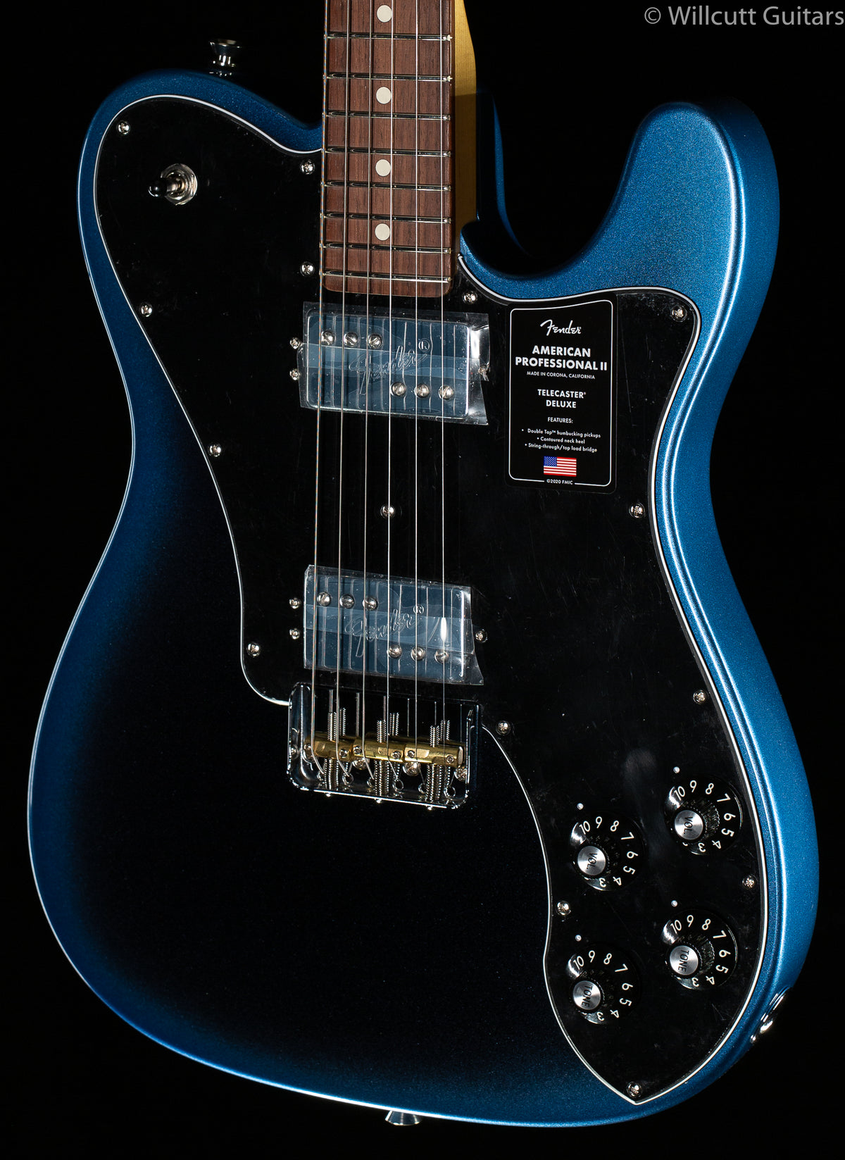 Fender American Professional II Telecaster Deluxe Dark Night Rosewood Fingerboard