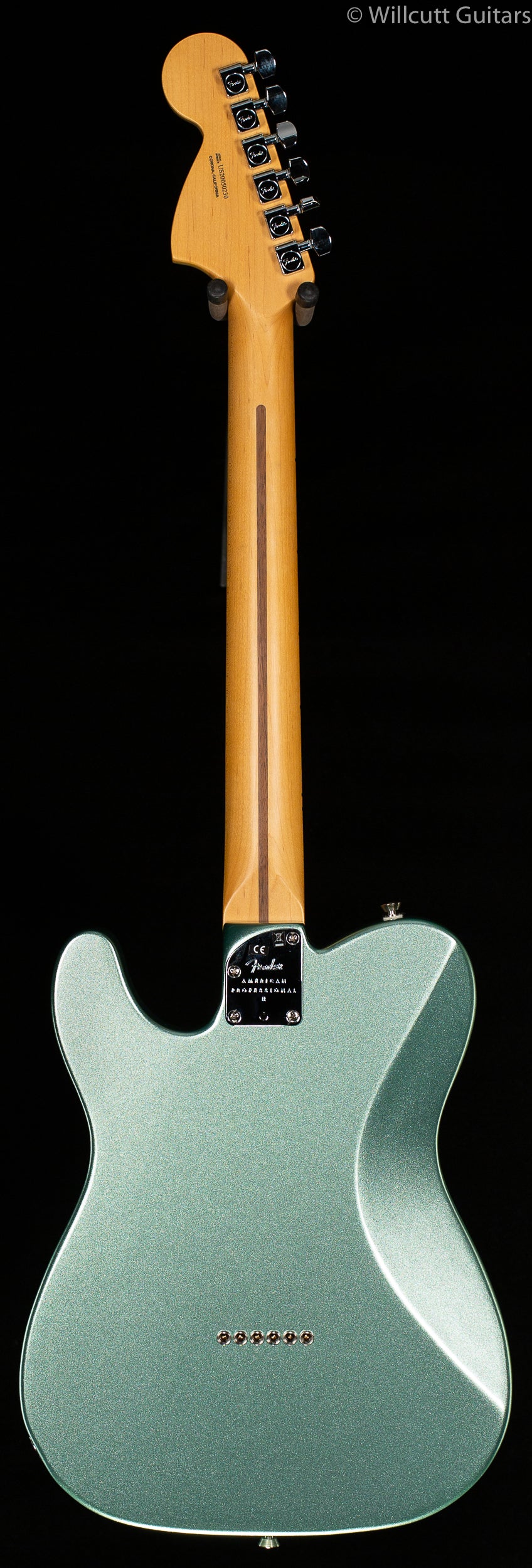 Fender American Professional II Telecaster® Deluxe, Maple Fingerboard, Mystic Surf Green