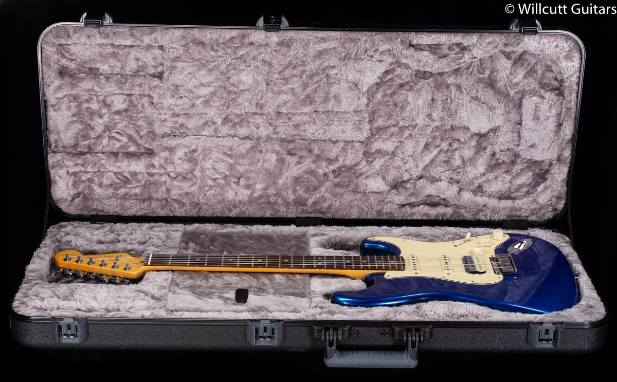 Fender American Ultra Stratocaster HSS Rosewood Cobra Blue