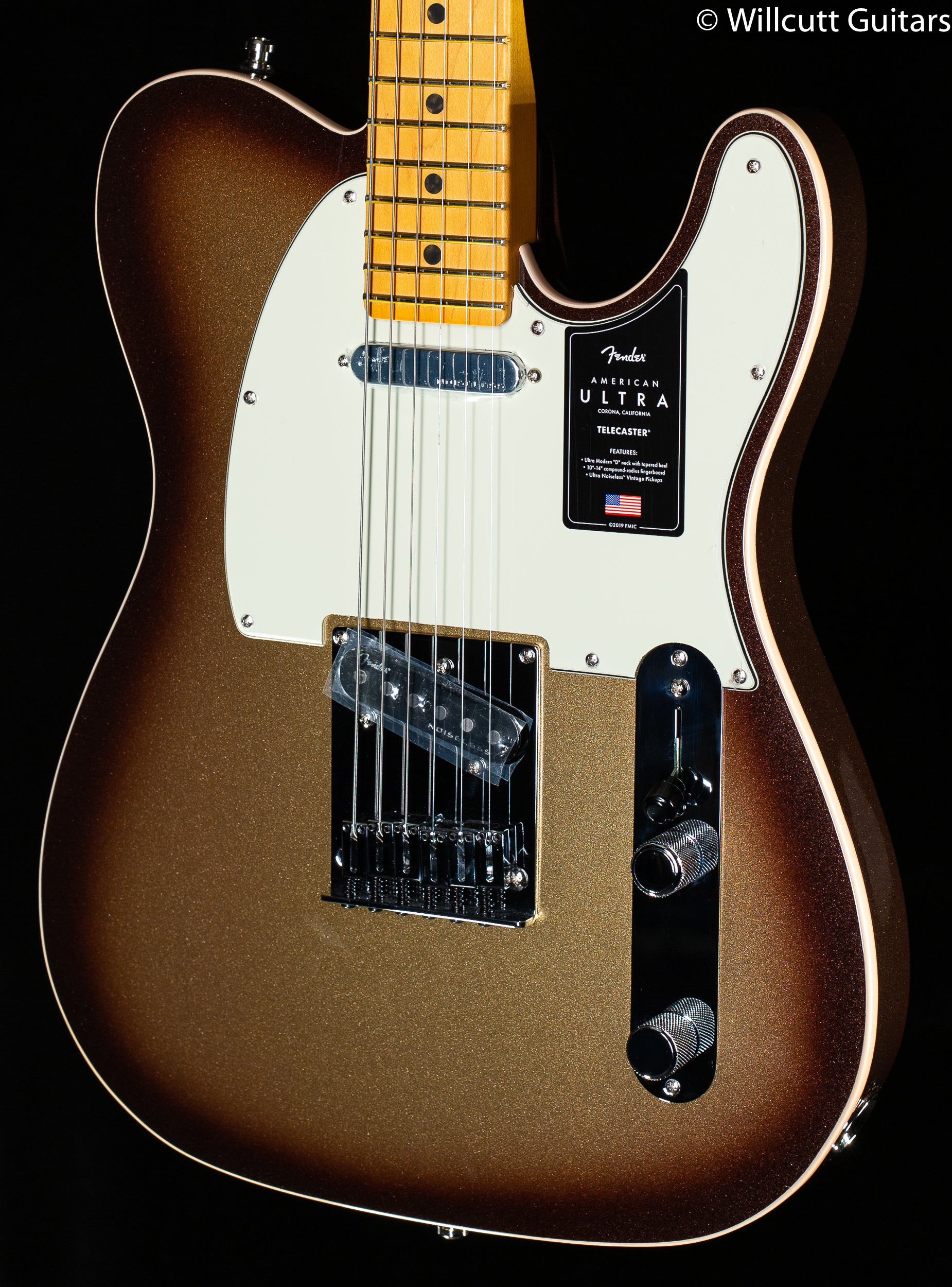 ギター American Ultra Telecaster Mocha Burst Fender American Ultra Telecaster Mocha Burst (SN: US22072033