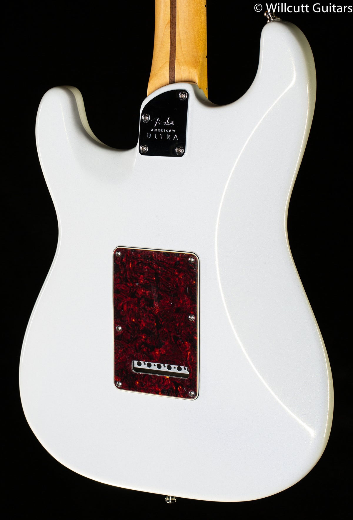 Fender American Ultra Stratocaster HSS Arctic Pearl Maple (292)