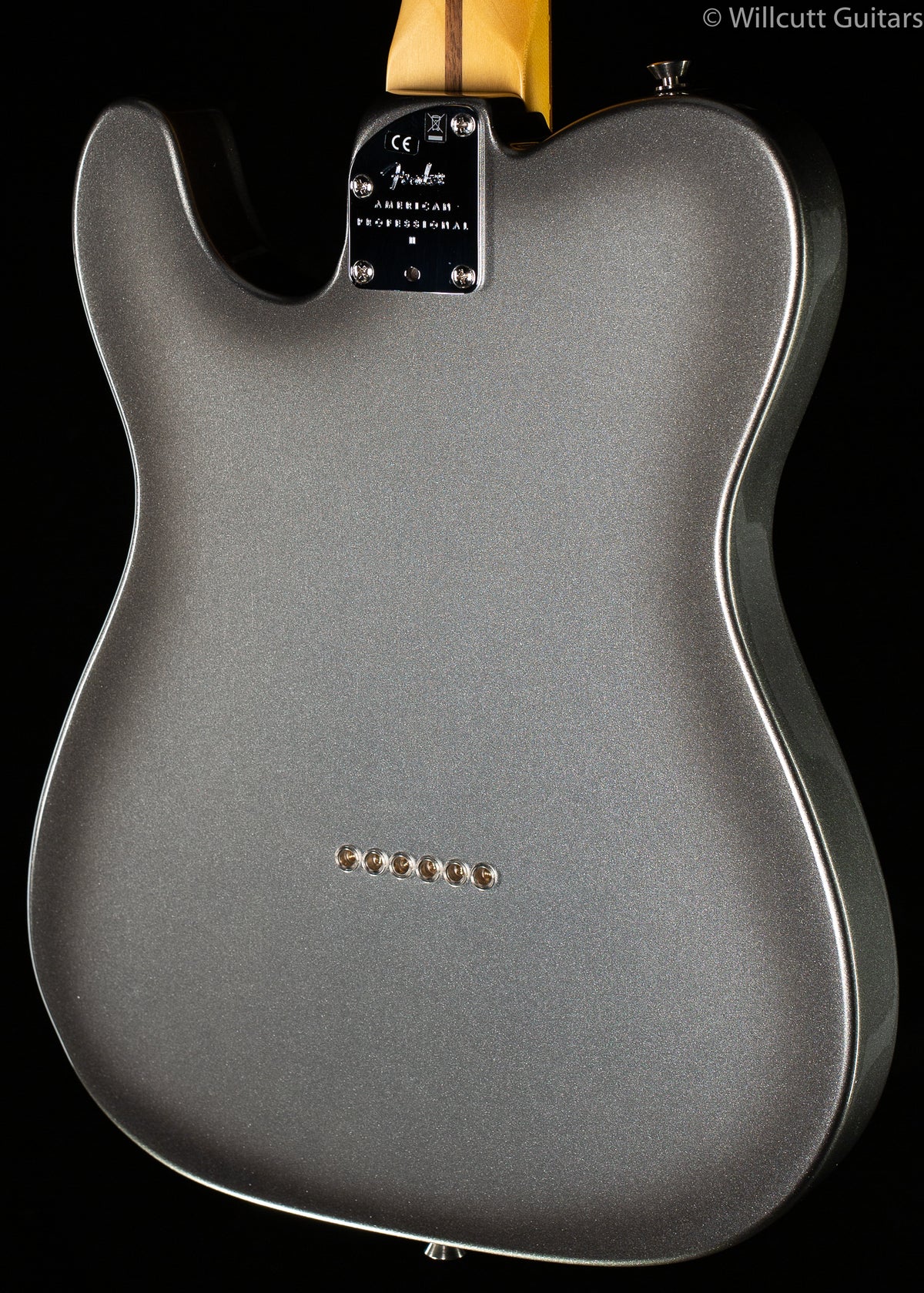 Fender American Professional II Telecaster Mercury Rosewood Fingerboard