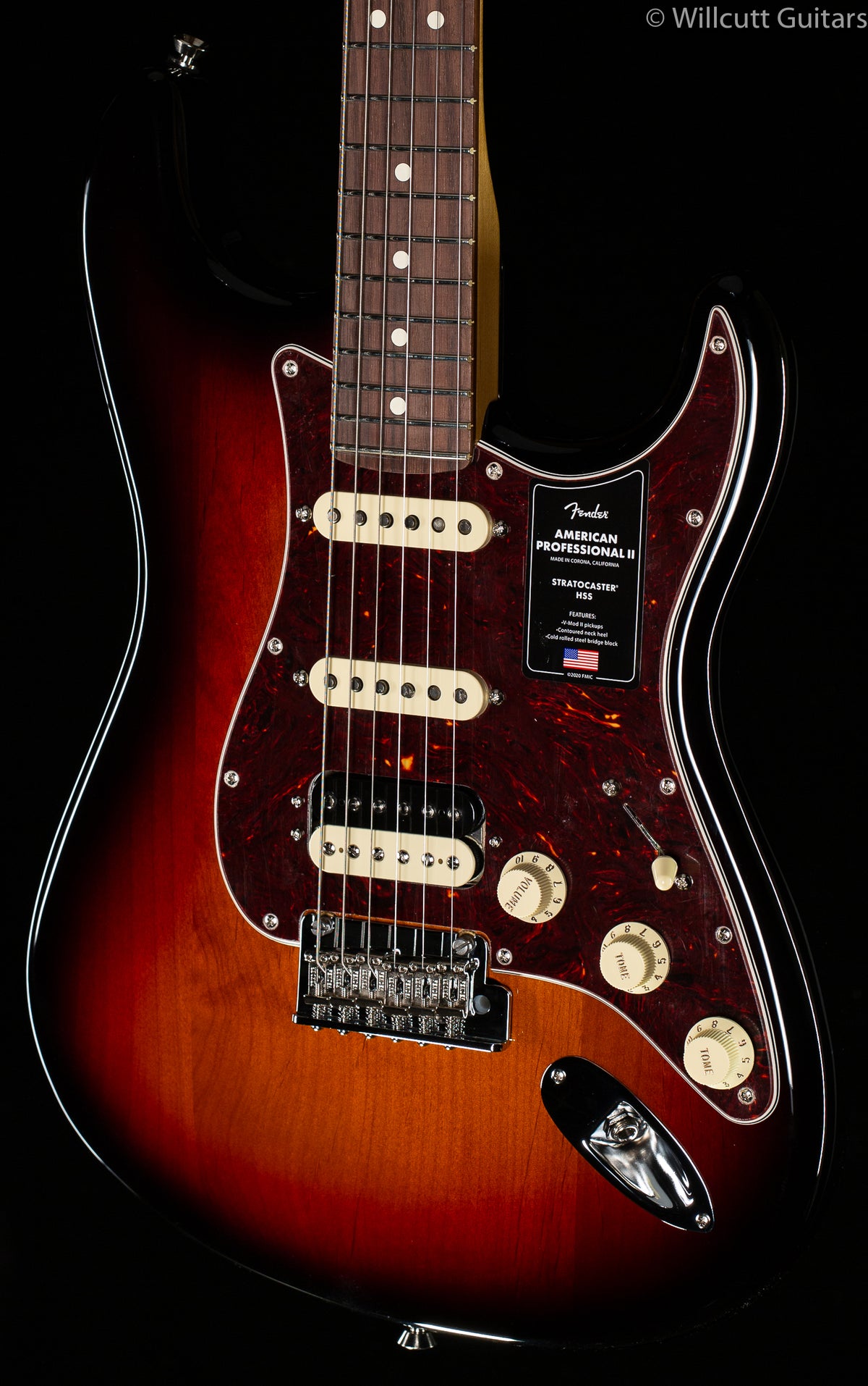 Fender American Professional II Stratocaster HSS 3-Color Sunburst