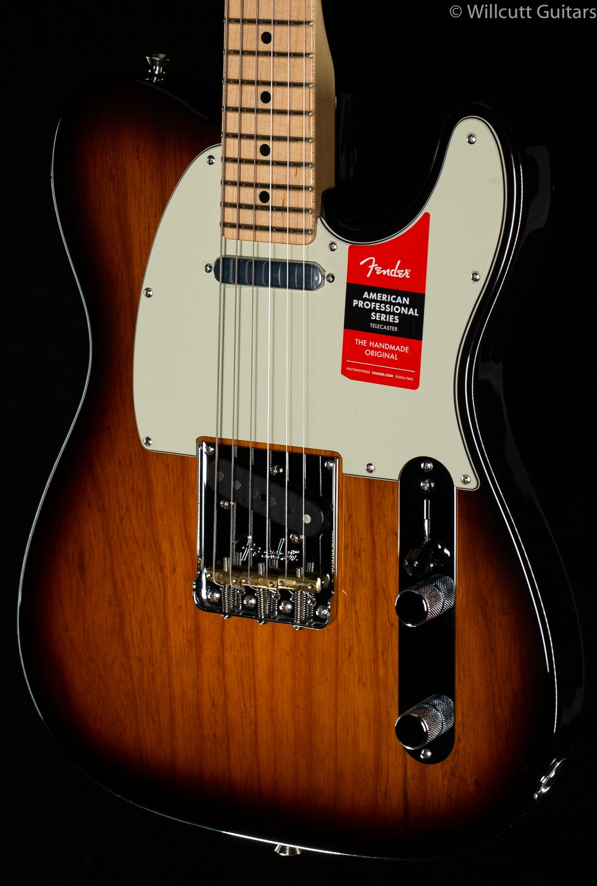 Two tone shop sunburst telecaster