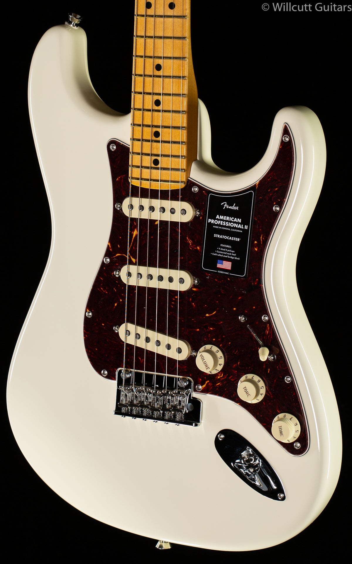 Fender American Professional II Stratocaster Maple Fingerboard Olympic White (851)