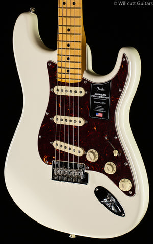 Fender American Professional II Stratocaster Maple Fingerboard Olympic White Maple Fingerboard