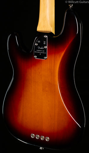 Fender American Professional II Precision Bass 3-Color Sunburst Rosewood Fingerboard Bass Guitar