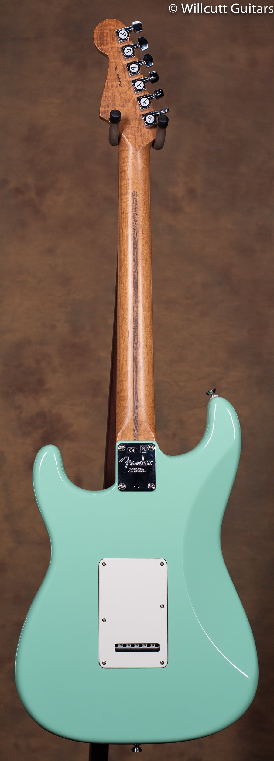 Fender Limited Edition American Pro Strat Roasted Neck Surf Green USED
