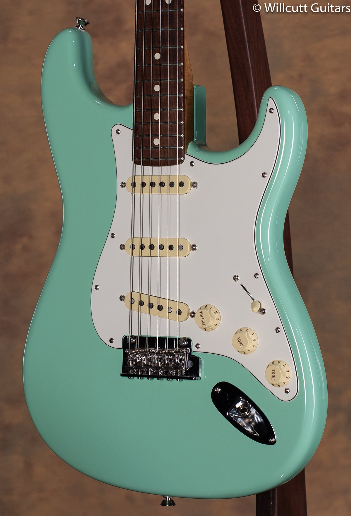 Fender Limited Edition American Pro Strat Roasted Neck Surf Green USED