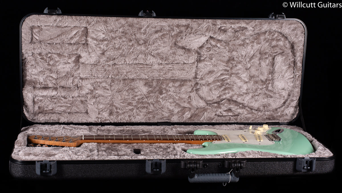 Fender Limited Edition American Pro Strat Roasted Neck Surf Green USED