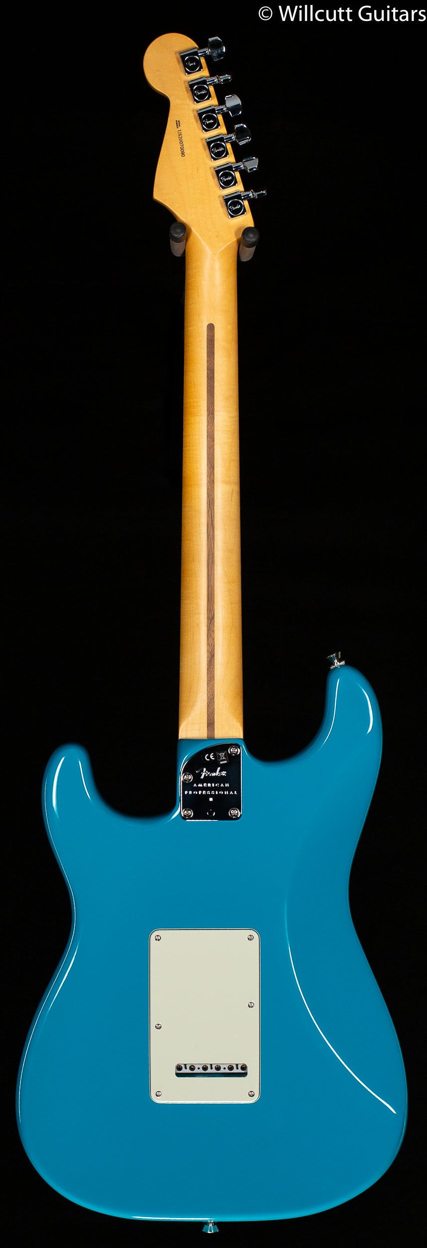 Fender American Professional II Stratocaster Miami Blue Rosewood Fingerboard DEMO