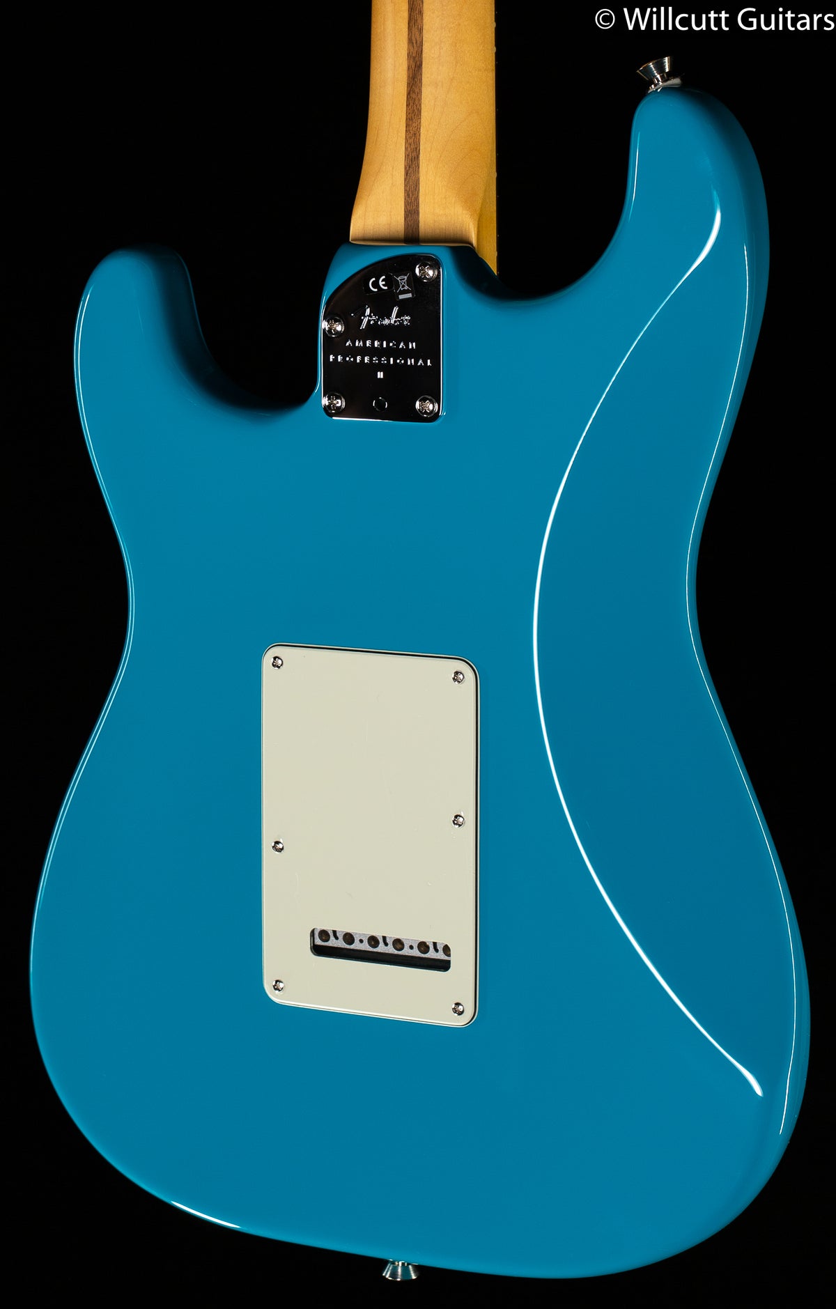 Fender American Professional II Stratocaster Miami Blue Rosewood Fingerboard DEMO