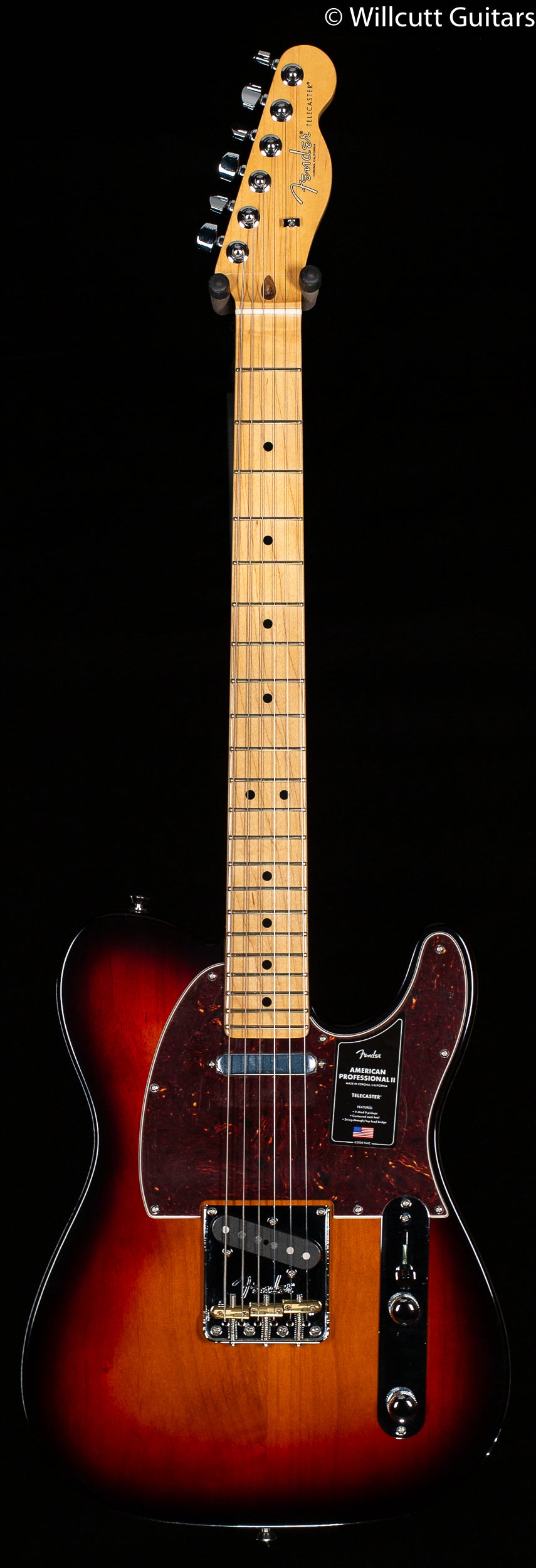 Fender American Professional II Telecaster 3-Color Sunburst DEMO