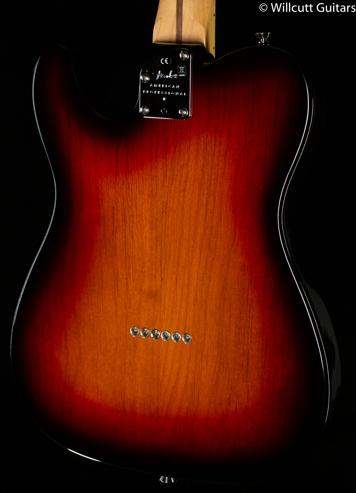 Fender American Professional II Telecaster 3-Color Sunburst DEMO