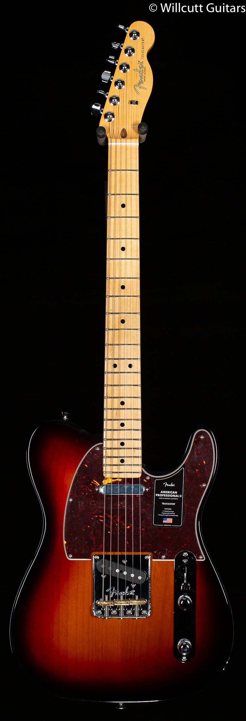 Fender American Professional II Telecaster 3-Color Sunburst DEMO