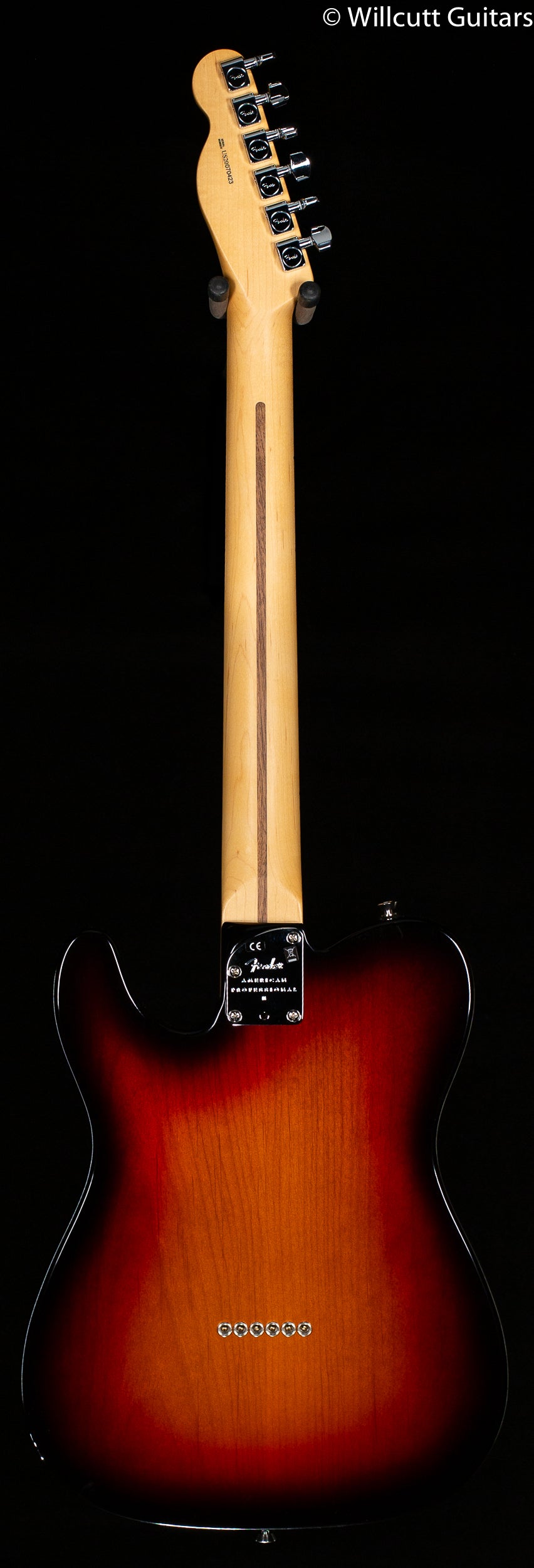 Fender American Professional II Telecaster 3-Color Sunburst DEMO