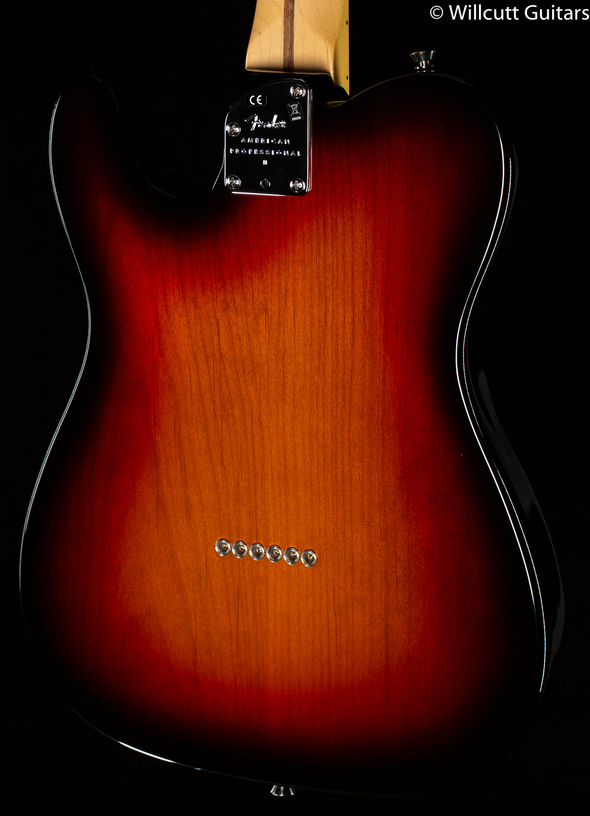 Fender American Professional II Telecaster 3-Color Sunburst DEMO