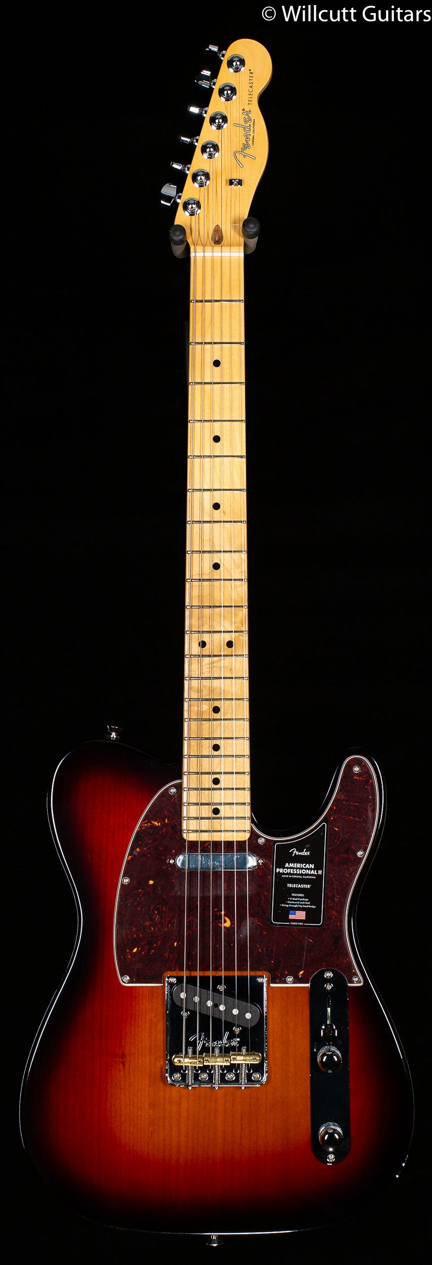 Fender American Professional II Telecaster 3-Color Sunburst DEMO