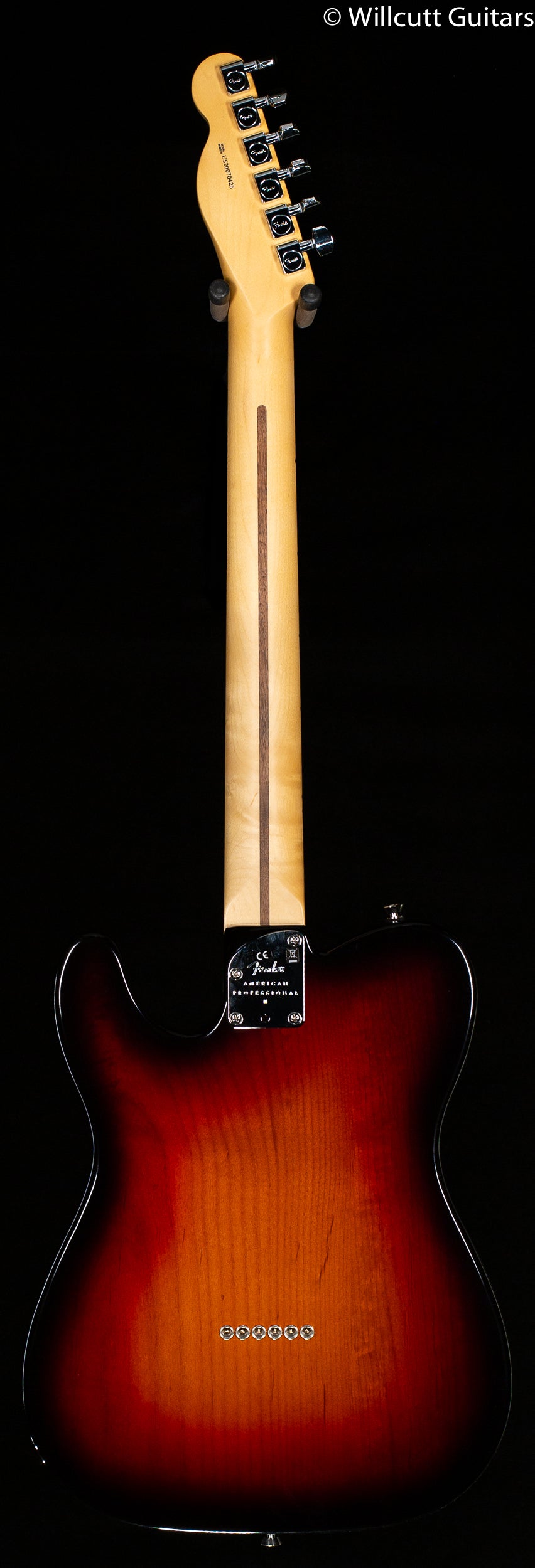 Fender American Professional II Telecaster 3-Color Sunburst DEMO