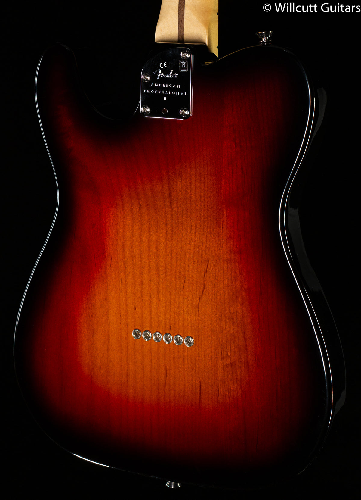 Fender American Professional II Telecaster 3-Color Sunburst DEMO