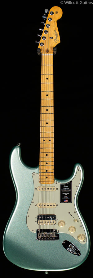 Fender American Professional II Stratocaster® HSS, Maple Fingerboard, Mystic Surf Green