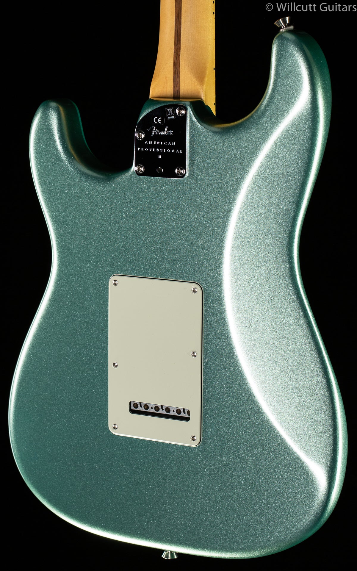 Fender American Professional II Stratocaster® HSS, Maple Fingerboard, Mystic Surf Green